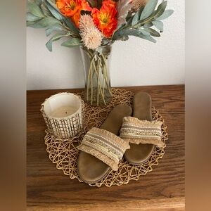 Flat, Bohemian Sandals